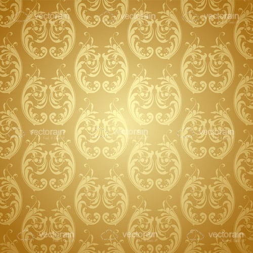Abstract Cream Floral Background